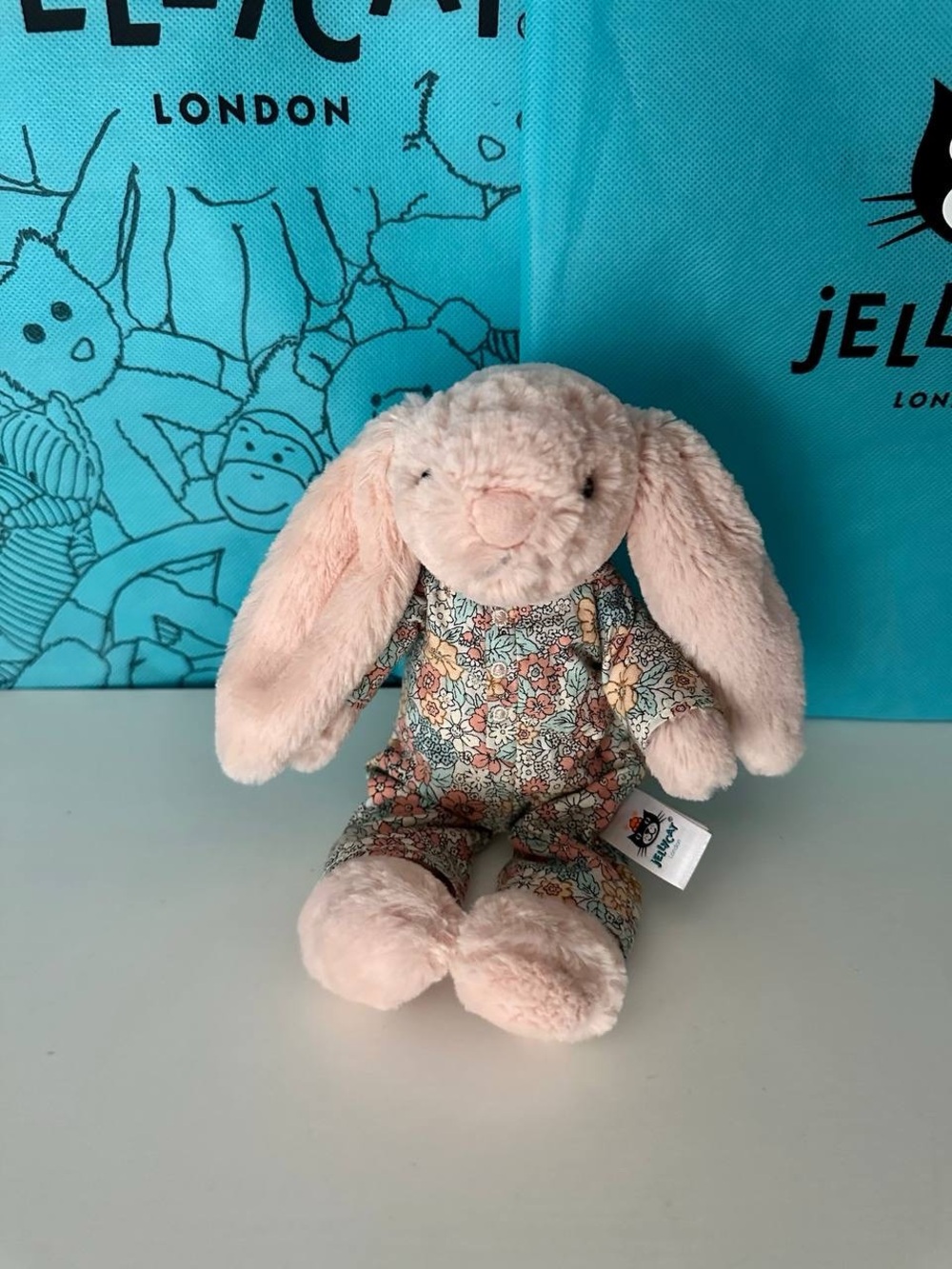 Jellycat Retired Blossom Bunny in Pjs (small)